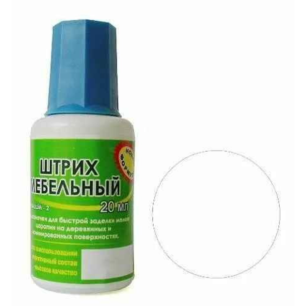 Штрих мебельный белый