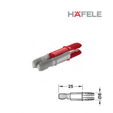 Однокомпонентная стяжка-дюбель HAFELE SC 8х25 мм