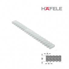 Распорная муфта HAFELE, нейлон 5x12 мм (лента 20 шт)