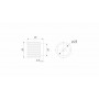 Ручка кнопка RC283MBSN.4