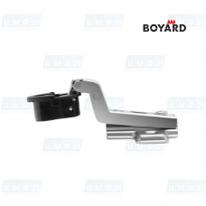 Петля BOYARD H502C/1410 мини для стеклянных дверей 16мм, (без заглушки)/300шт