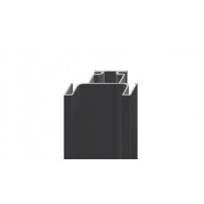 Ручка-профиль интегрированная RP053BL.1/000/2900 ГОЛА БАЛАНСЕ черный матовый
