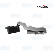 Петля BOYARD H502B/1410 мини для стеклянных дверей 8мм, (без заглушки)/300шт