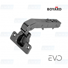 Петля BOYARD H99002/BN без пружины и амортизации Clip-on 180 градусов d35
